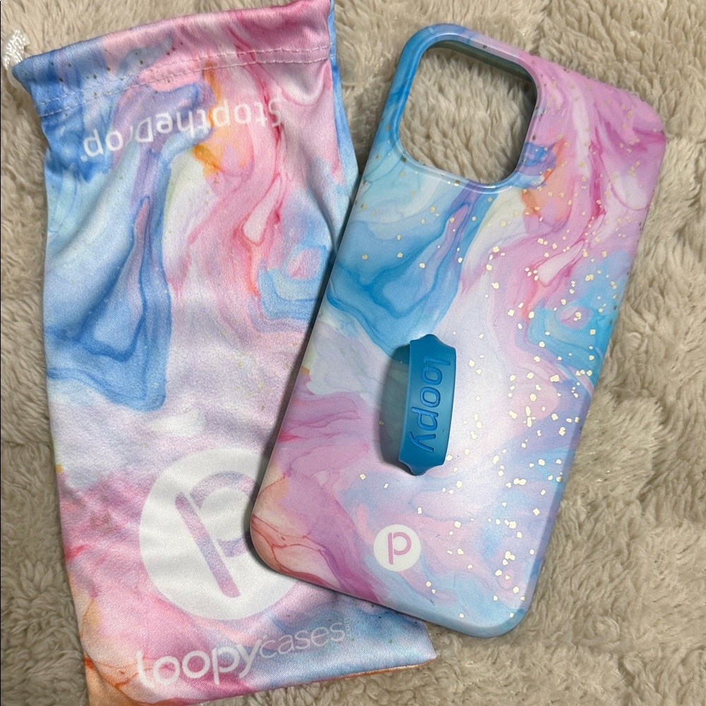 Loopy Case Pastel Swirl Phone Case